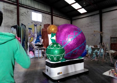 Mezcla de realidad virtual y Navidad